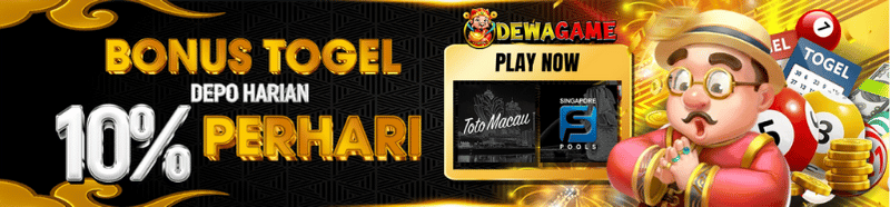 BONUS DEPOSIT TOGEL 10%