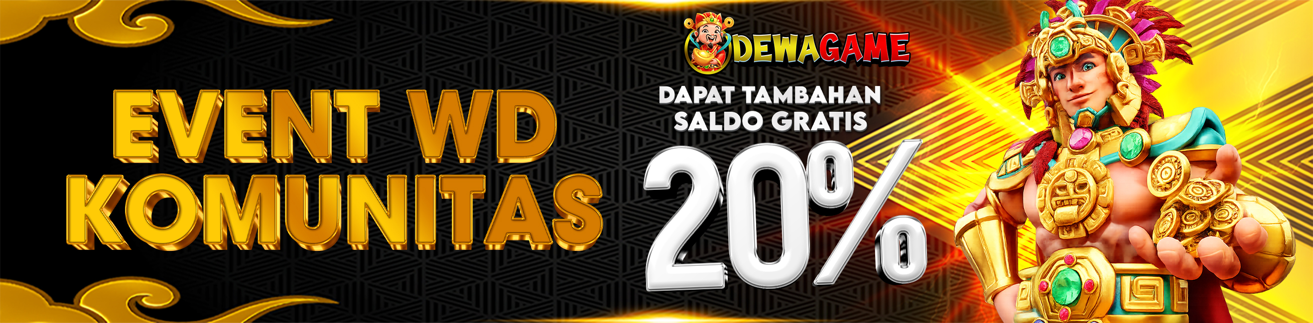 EVENT KOMUNITAS WD DAPAT SALDO TAMBAHAN 20%